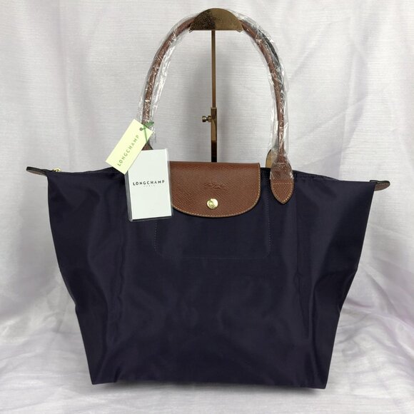 longchamp Handbags - Longchamp Le Pliage Medium Purple Tote – Brand New, Travel-Ready & Everyday Ligh